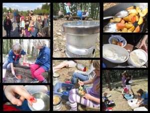 Spårarövernattning Emil i Lönneberga maj-13, Collage 1