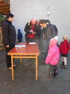 Incheckning hos familjescouterna. Ingen föranmälan behövs